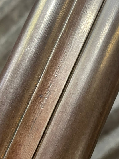 W&H Hudson Belgian-Made Antique Side-by-Side Hammer Shotgun – Underlever