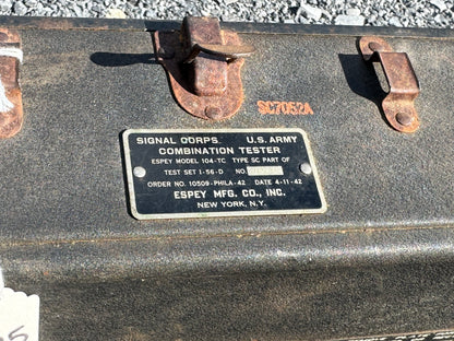 WWII U.S. Army Signal Corps Combination Tester