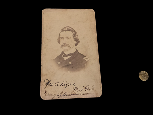 CDV Of Major-General John A Logan (founder of GAR)