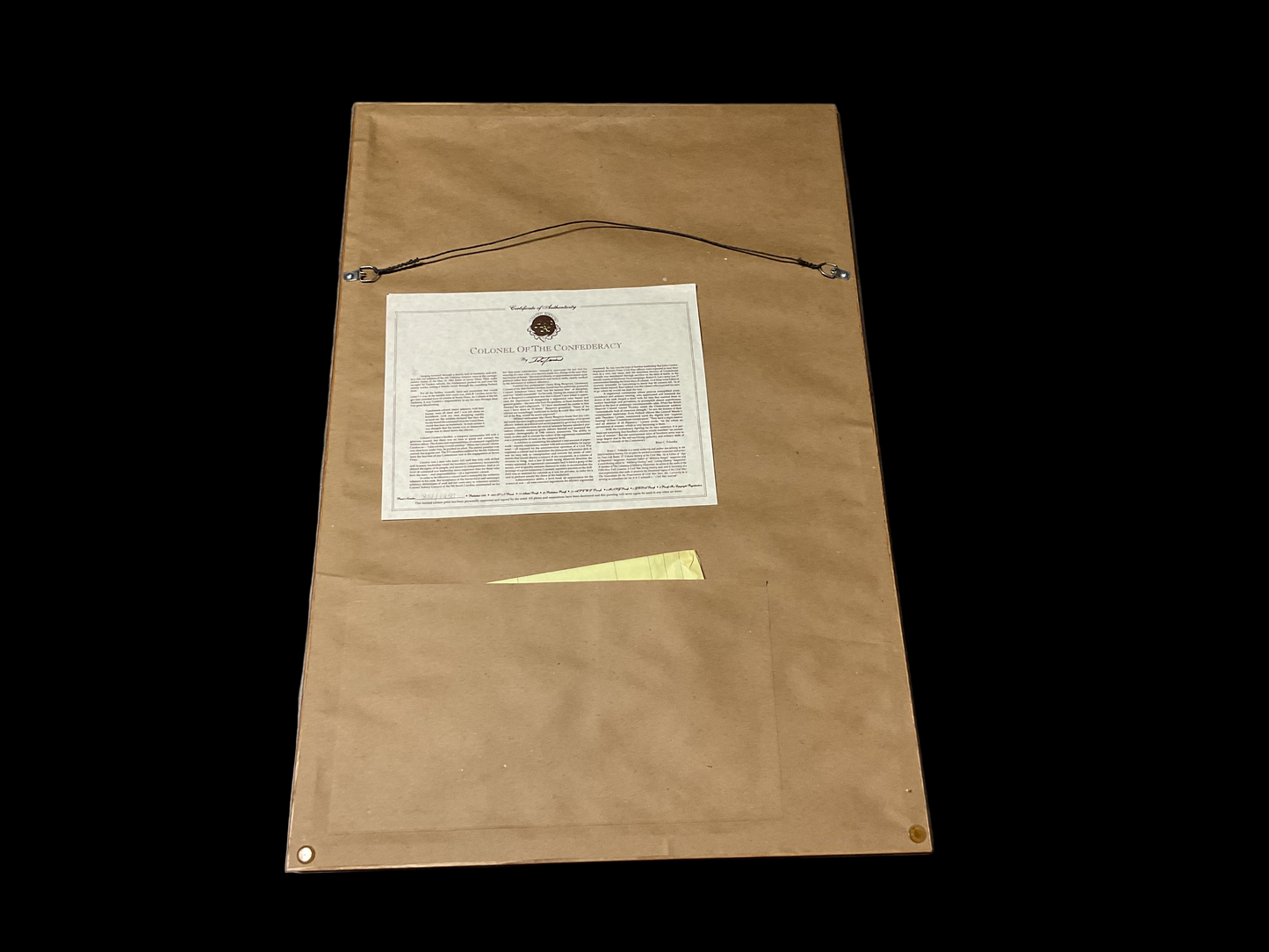 “Colonel of the Confederacy” by Don Troiani, 1980’s Autographed