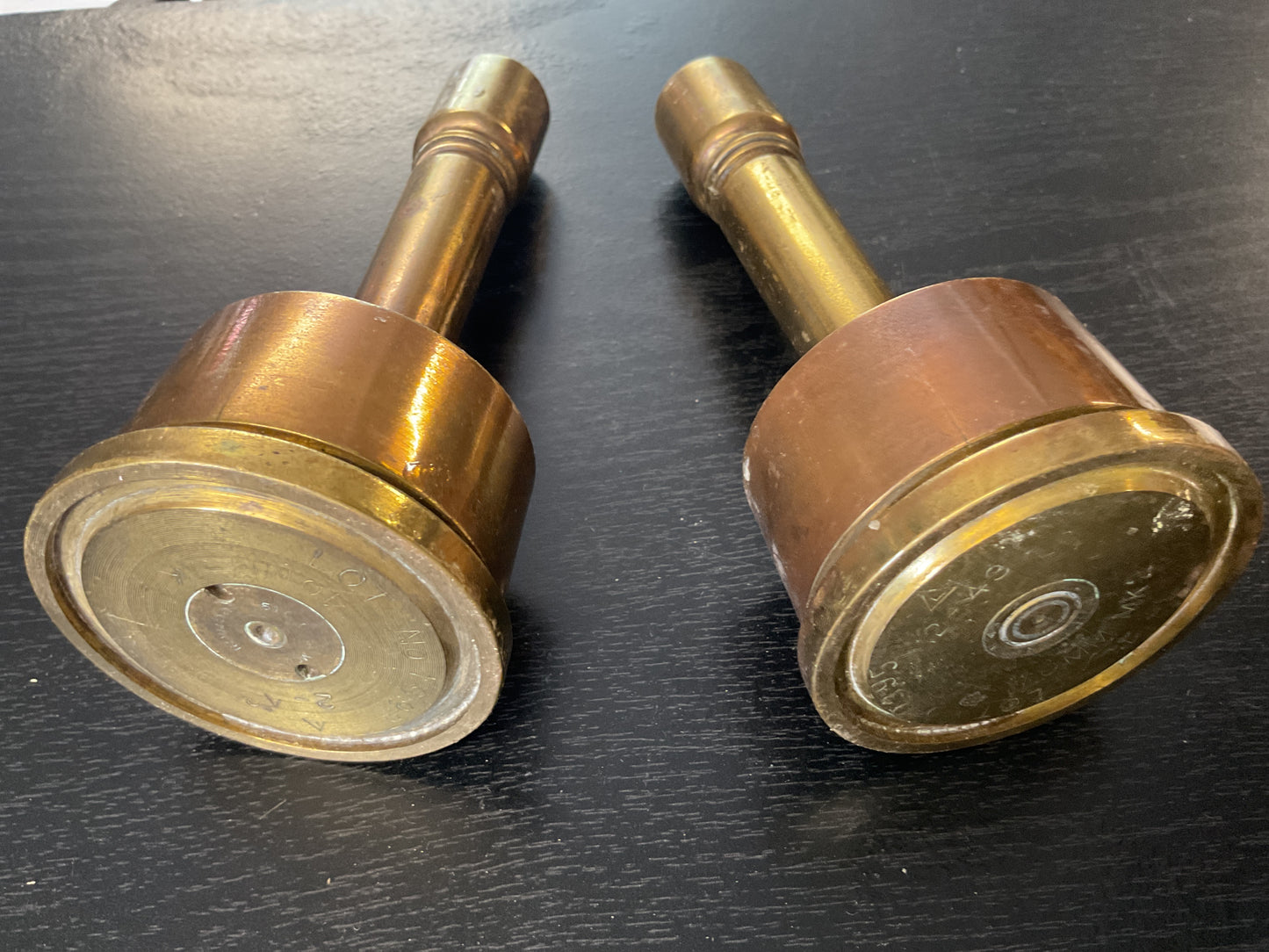 Trench Art 40mm Candle Holders