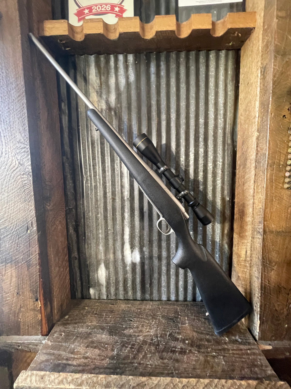Remington Model Seven Stainless 7mm-08 – Leupold Vari-X II 3-9x40