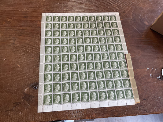 German Postage Stamps “green 30”