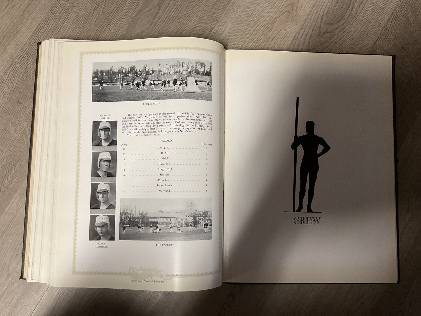 United State Naval Academy 1930 Lucky Bag Class Year Book Log