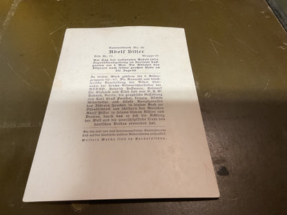WWII German Propaganda Card