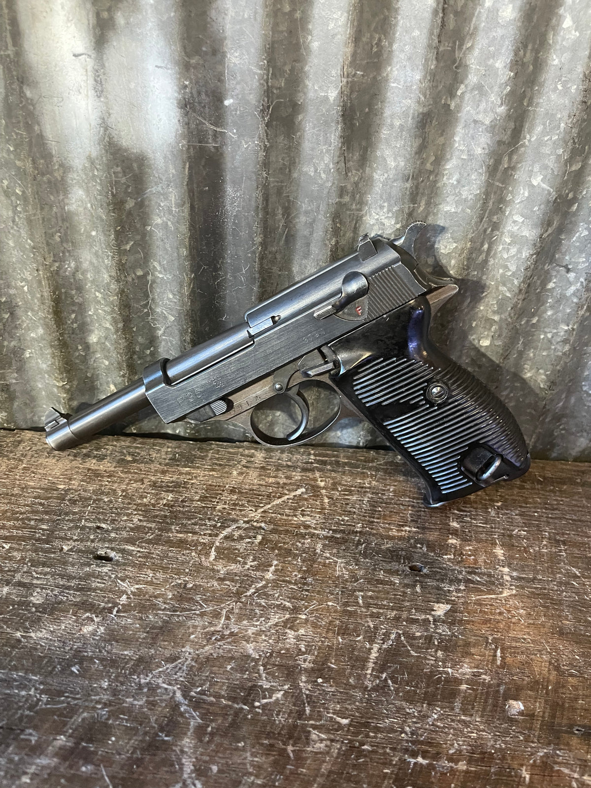 WWII Walther P.38 AC 42 – 1942 German Military Pistol – All Matching Serial Numbers – 9mm