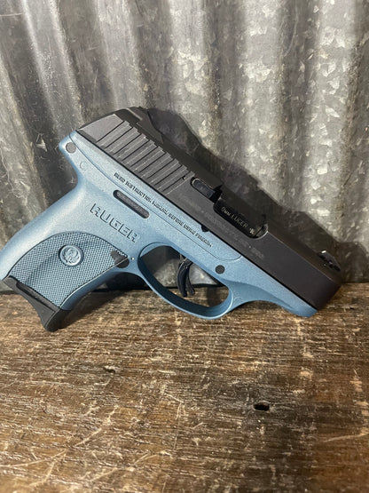 Ruger LC9s 9mm Two-Tone Blue/Black – Excellent Condition