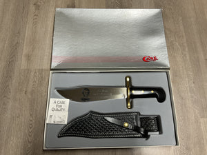 Case XX Jim Bowie 200th Anniversary 1790-1990 Bowie Knife-Box, Sheath, & Papers