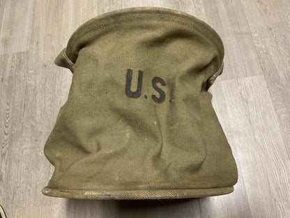 Original WWII U.S. Army Canvas Water Bucket