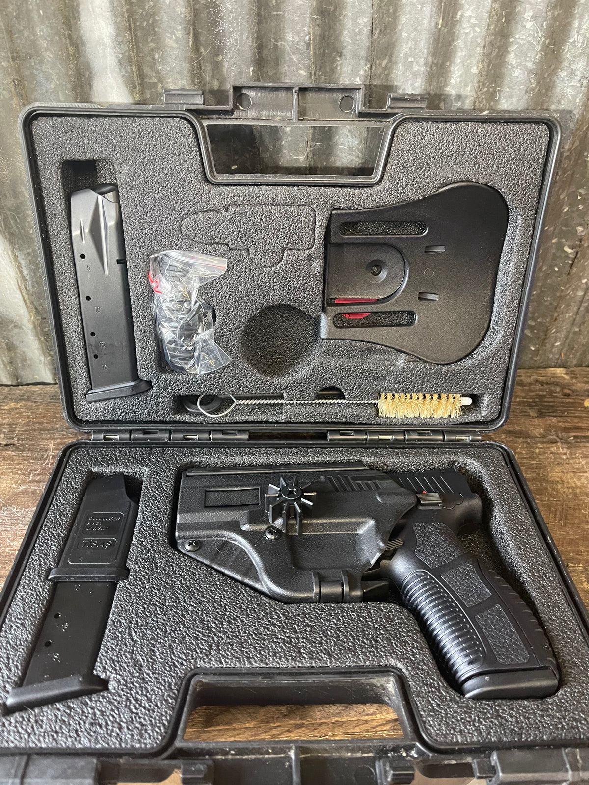 Tisas Zigana PX-9 9mm – 3 Magazines – Factory Case & Holster – Excellent Used Condition