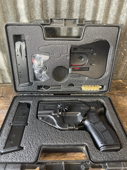 Tisas Zigana PX-9 9mm – 3 Magazines – Factory Case & Holster – Excellent Used Condition