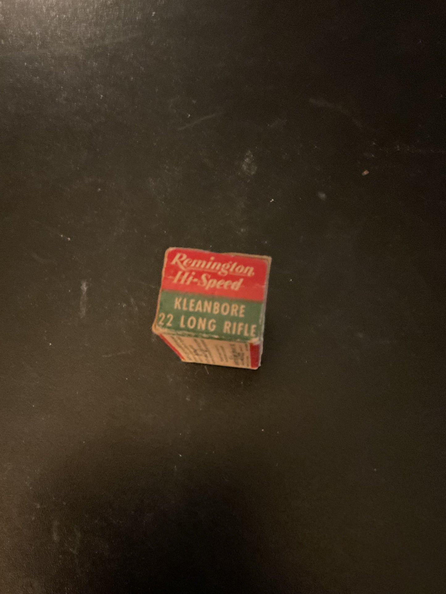 Vintage Remington Hi-Speed Kleanbore .22 Long Rifle Rimfire Cartridges — Full Box of 50