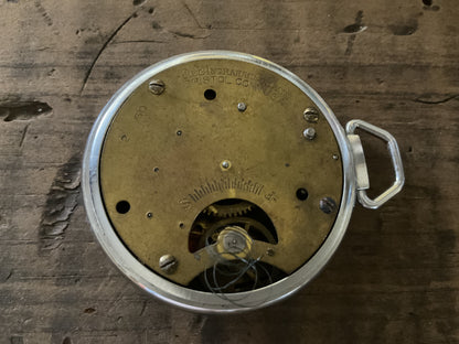 Vintage Ingraham Biltmore Pocket Watch-Bristol Conn, U.S.A. -Mechanical-For Repair/Parts
