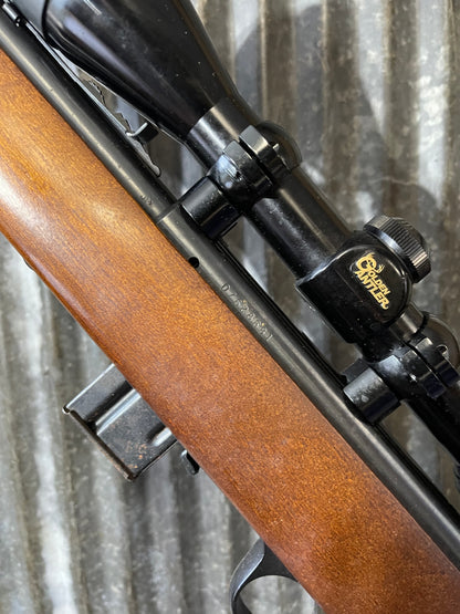 Marlin Model 25MN .22 WMR Bolt-Action Rifle with Tasco Golden Antler Scope