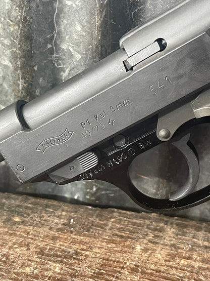 Walther P38 Post-War Commercial 9mm Semi-Auto Pistol – West Germany – Excellent Condition