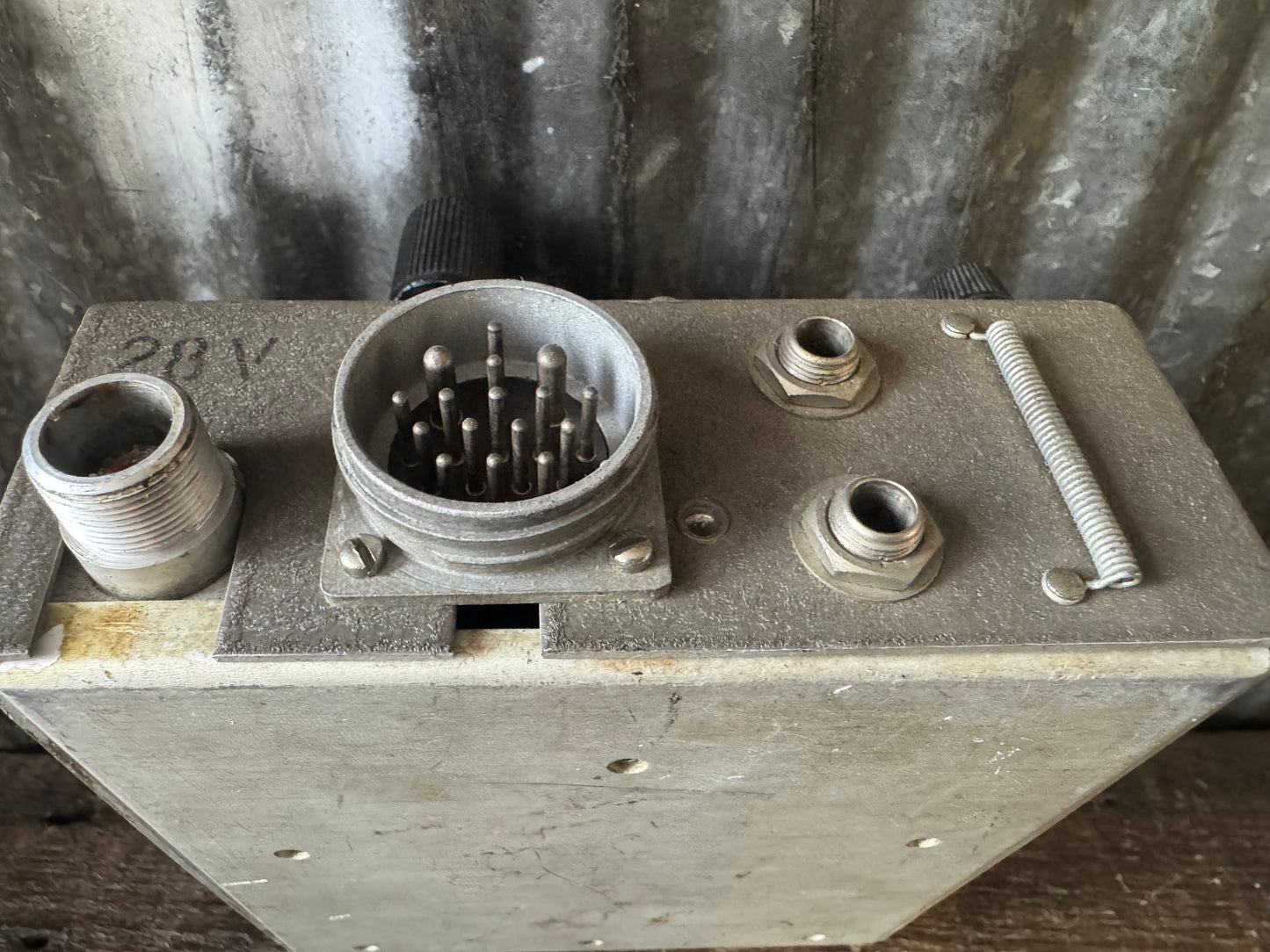 WWII Bendix MR-9B Remote Control Unit – Aircraft Radio Control Panel