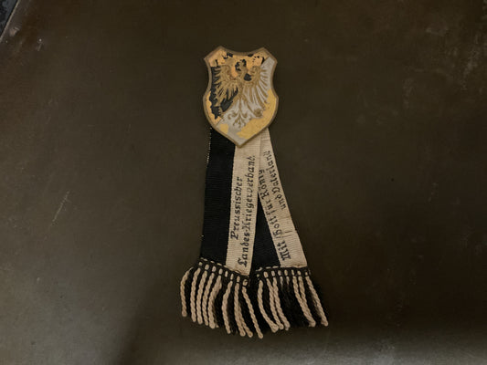 German Imperial Association Ribbon and Badge