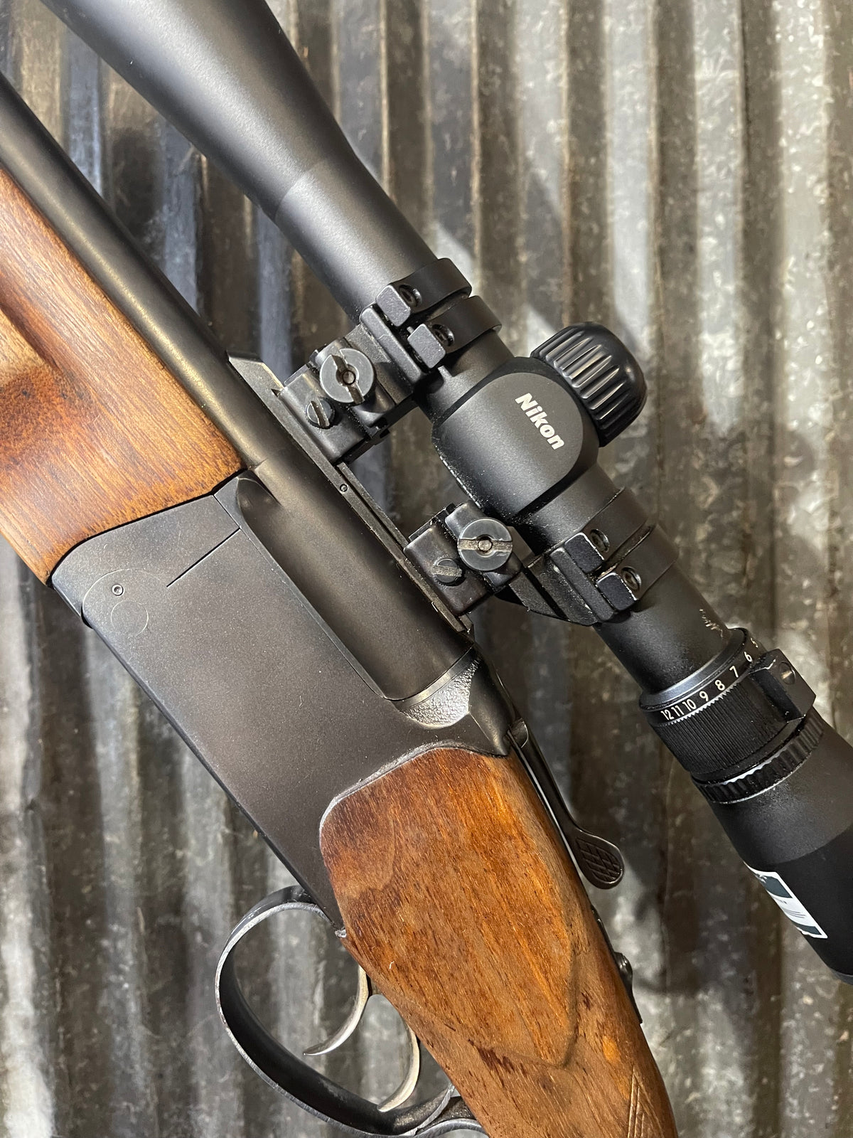 Spartan Gunworks by Remington / Baikal IZH-94 Combination Gun – 12 Gauge / .223 Rem – Nikon 4-12x Scope