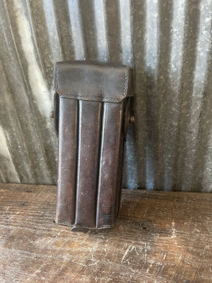 WWII Era MP-38 / MP-40 Magazine Pouch with 3 Magazines