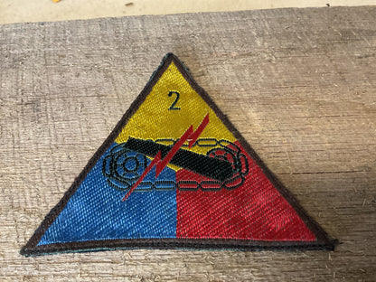 WWII 2nd Armored Division Patch