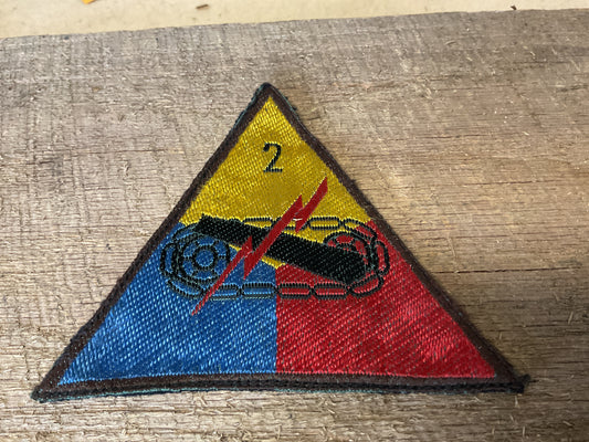 WWII 2nd Armored Division Patch
