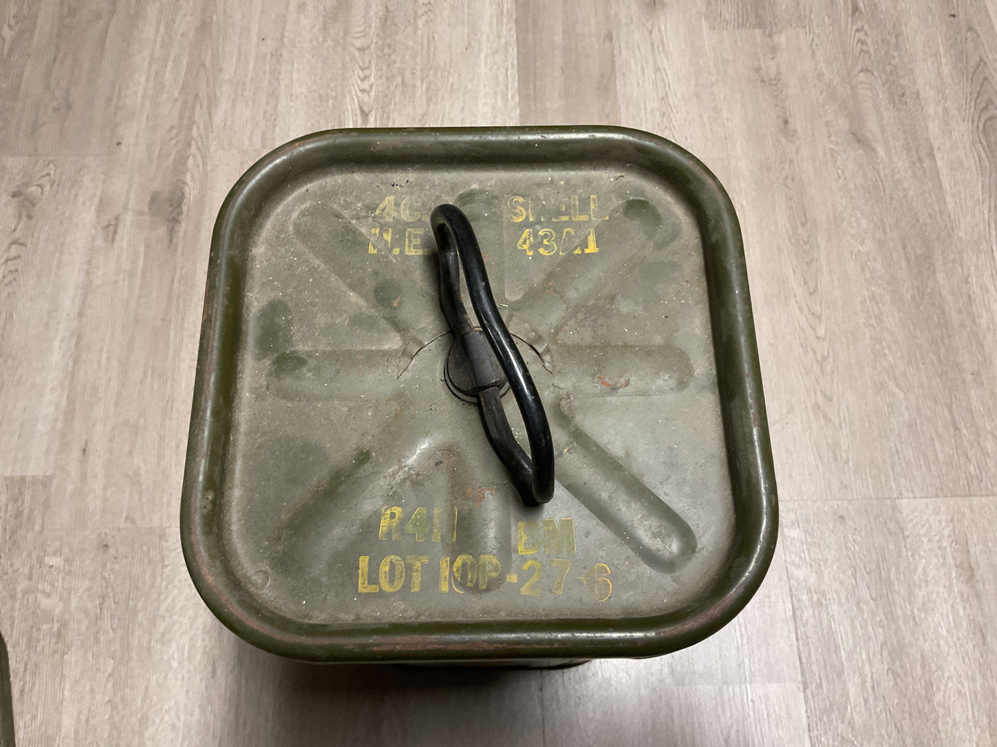 WWII / Cold War Era 81mm Mortar Ammunition Container