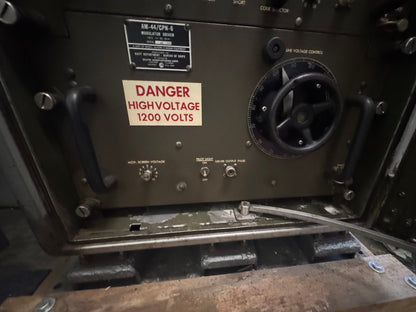WWII U.S. NAVY AN/CPN-6 RADAR TRANSMITTER CABINET