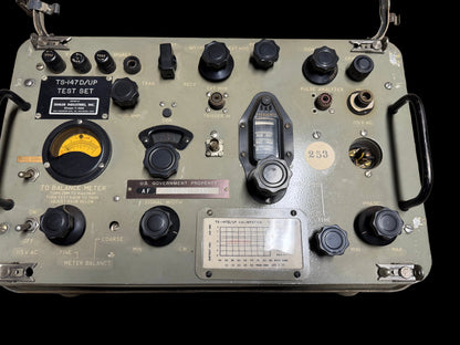 U.S. Military TS-147D/UP Radar Test Set (Complete)