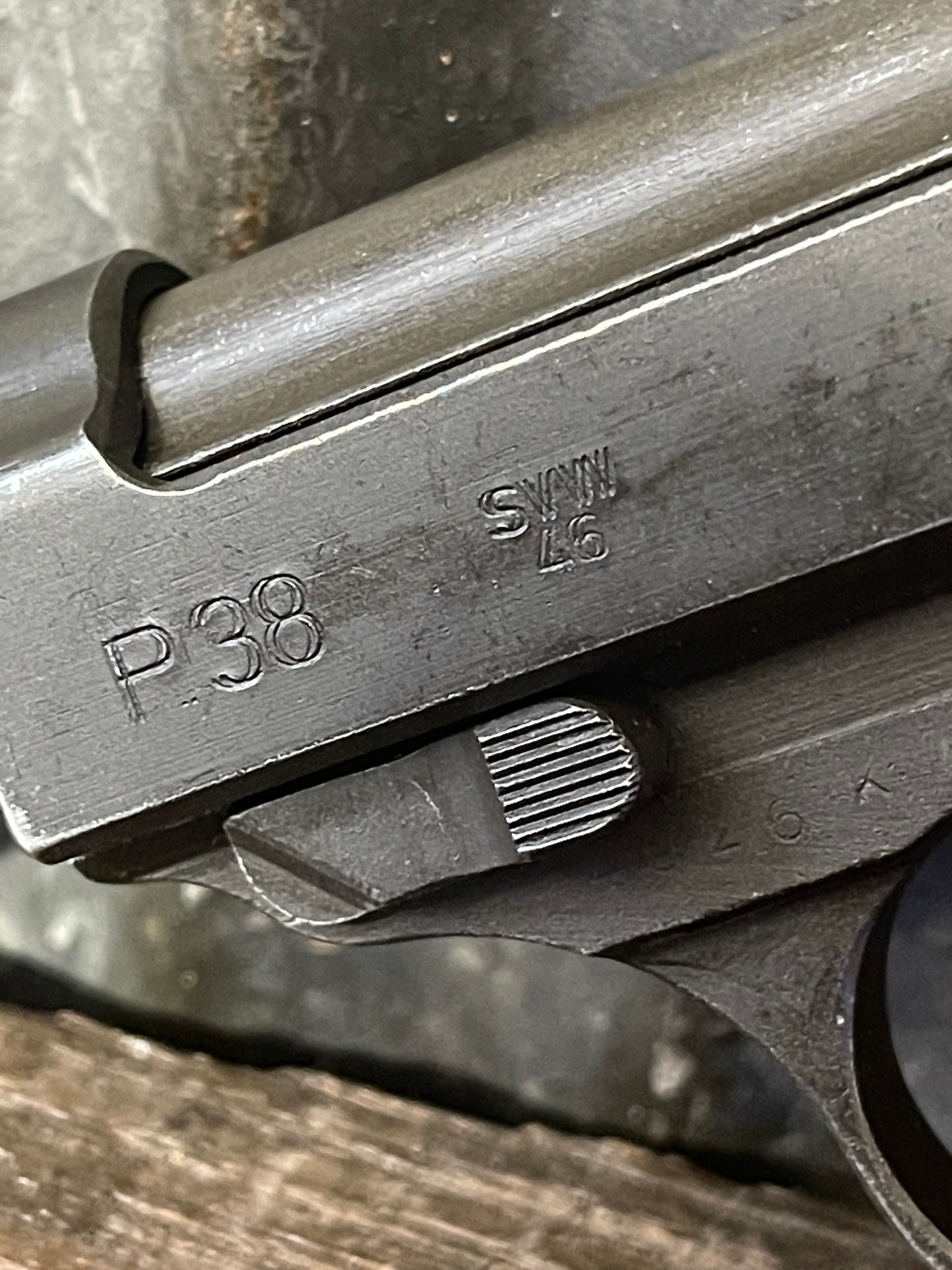 SVW 46 P38 – French Occupation Walther – Matching Numbers – 9mm – Post WWII Production