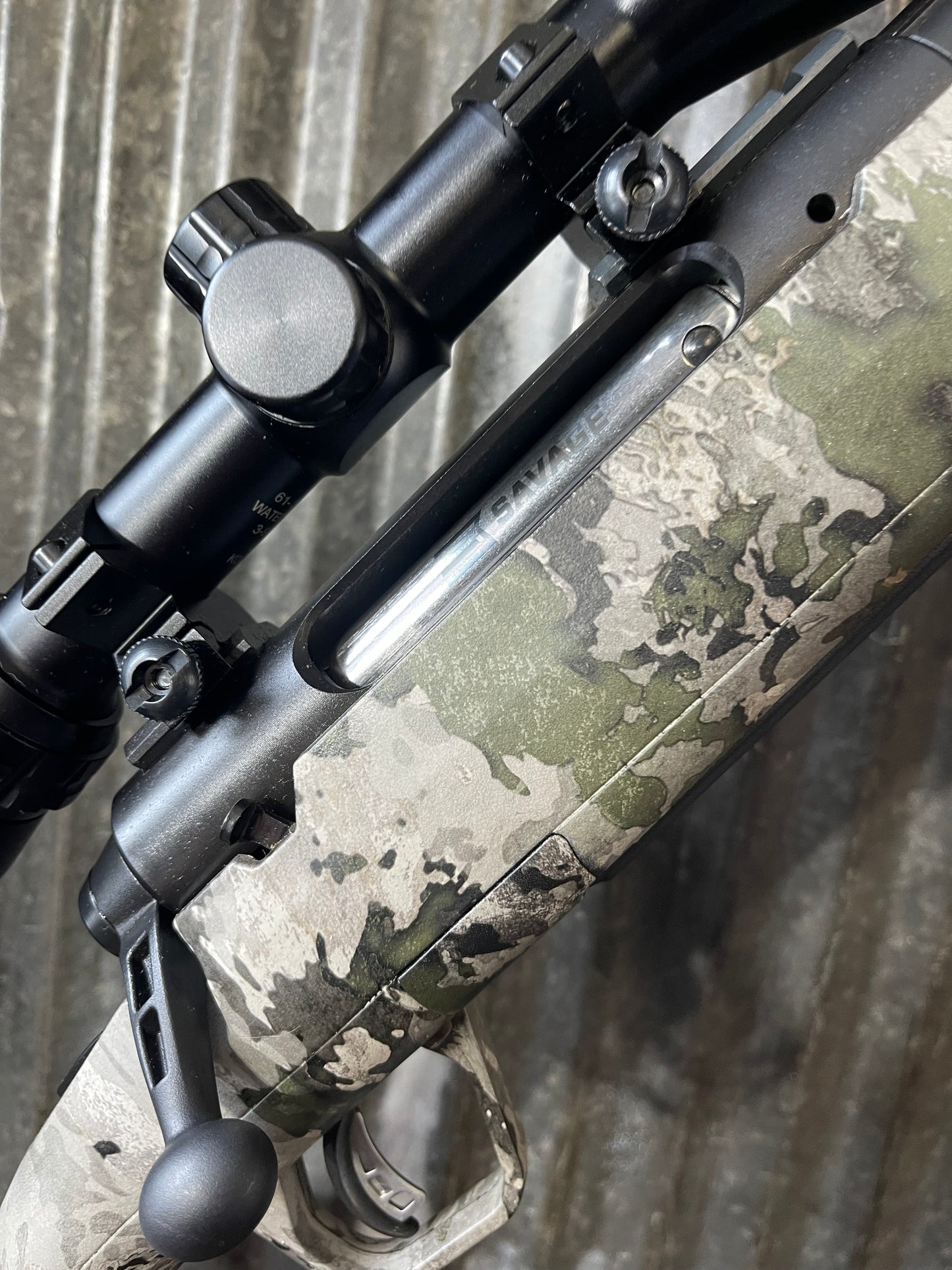 Savage Axis XP Bolt Action Rifle – 6.5 Creedmoor – Bushnell Scope – Veil Camo