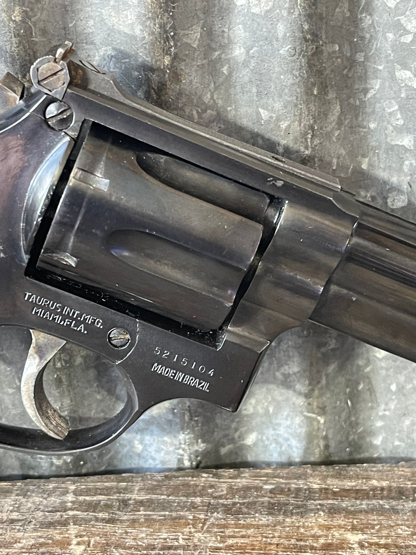 Taurus Model 66 .357 Magnum Revolver – Adjustable Sights – Wood Grips – Good Used Condition