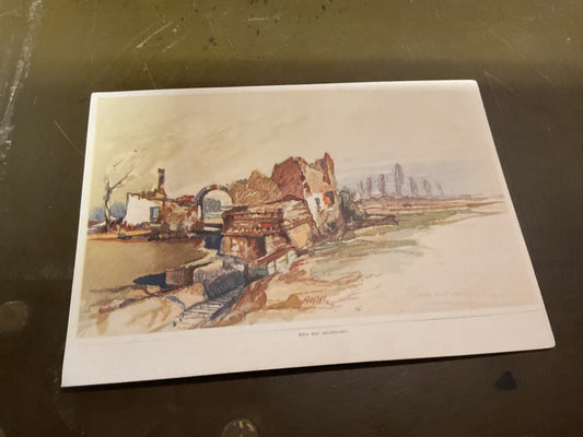 WWII German Propaganda Card