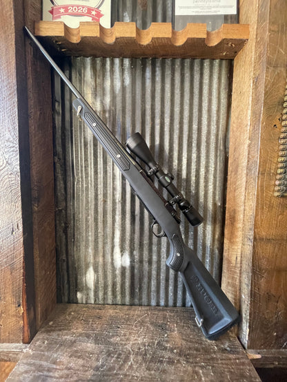 Ruger M77 Mark II “Boat Paddle” Zytel Stock – 7.62x39 – Weaver 3-10x Scope