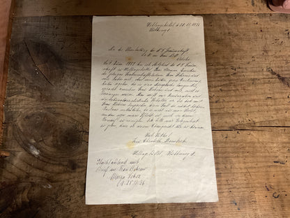 Elisabeth Barnbrock 1936 NS-Frauenschaft Dispute Archive-Hamburg-Wellingbuttel-Named WWII German Document Group