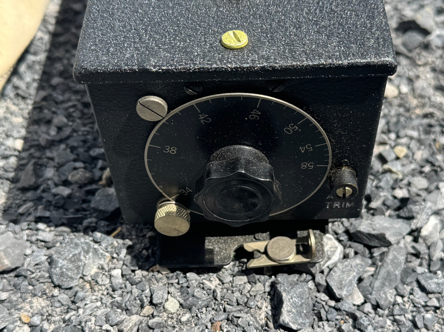 WWII R-1/ARR-1 Aircraft Radio Receiver Unit with Canvas Cover