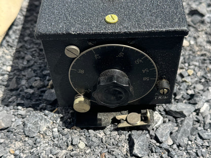 WWII R-1/ARR-1 Aircraft Radio Receiver Unit with Canvas Cover