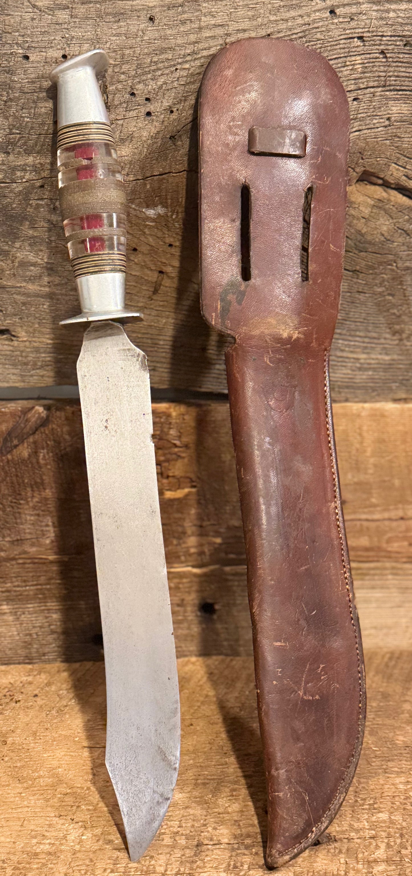 WWII Theatre Knife-Initials CMW