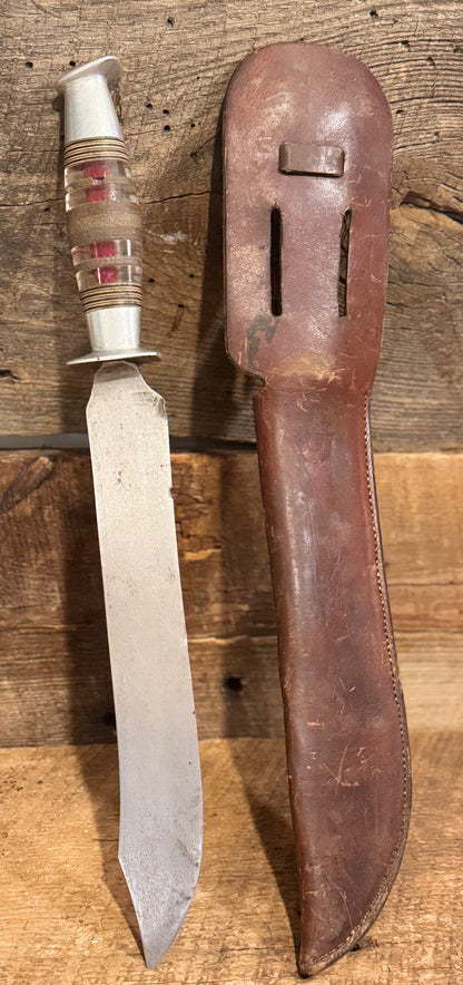 WWII Theatre Knife-Initials CMW