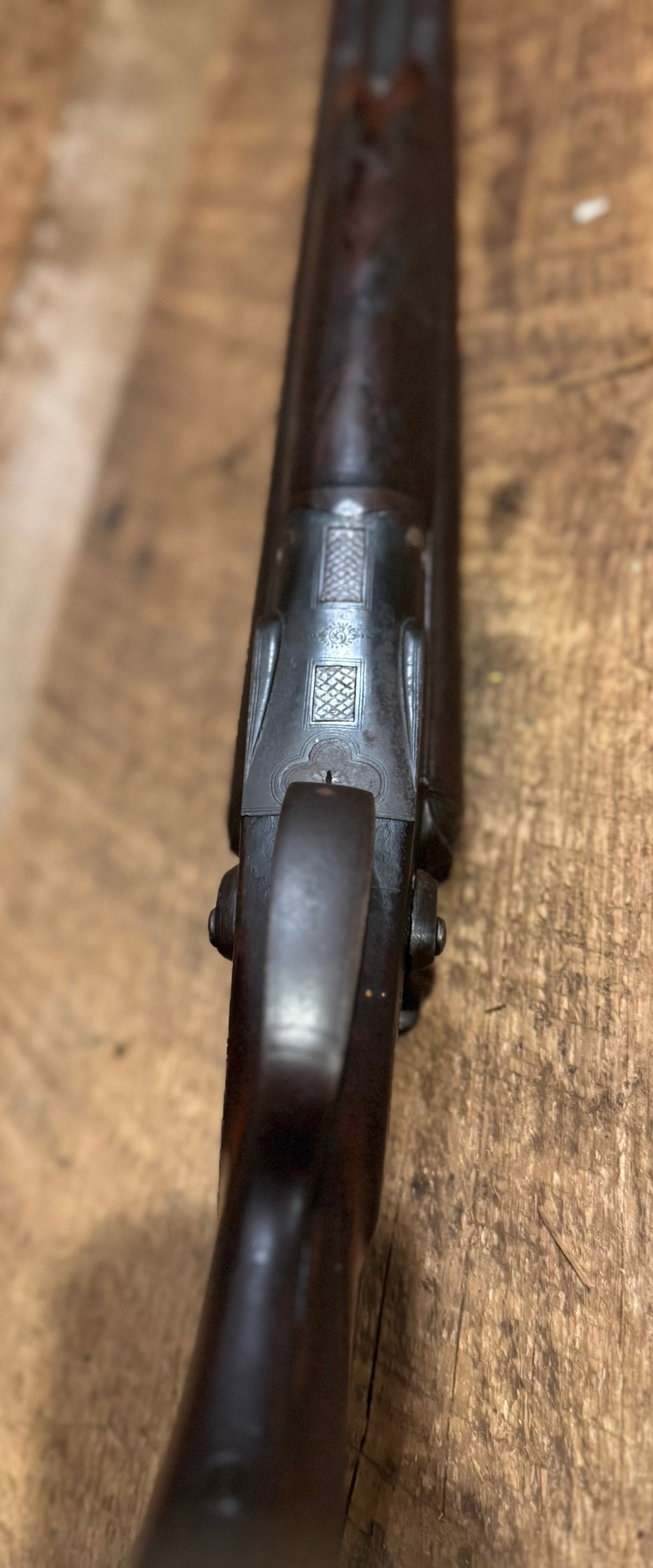 W Richard 12 Ga SxS-Antique!