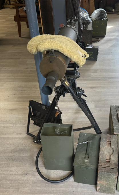 BROWNING MODEL 1928
WATER-COOLED .30 CAL MACHINE GUN
(SEMI-AUTO – OHIO ORDNANCE WORKS)