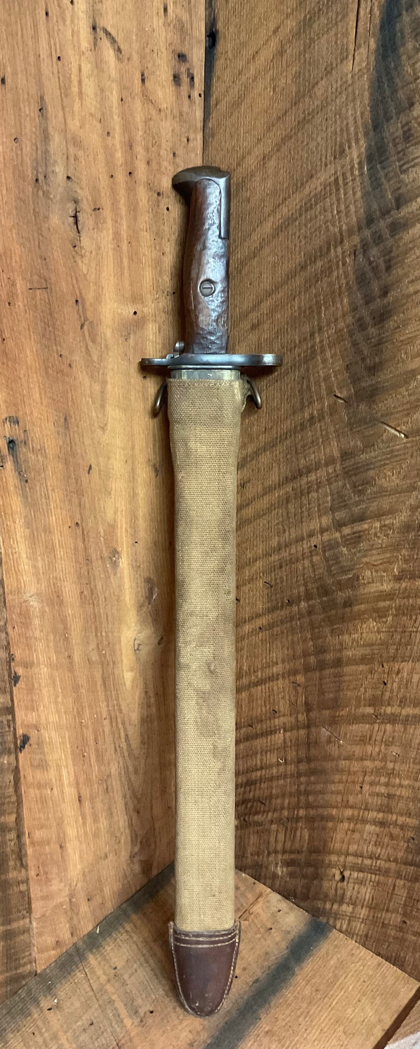 Exceptional M1905 Bayonet and M1910 Scabbard