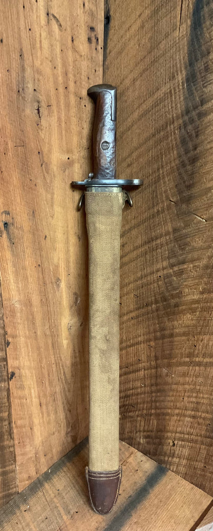 Exceptional M1905 Bayonet and M1910 Scabbard