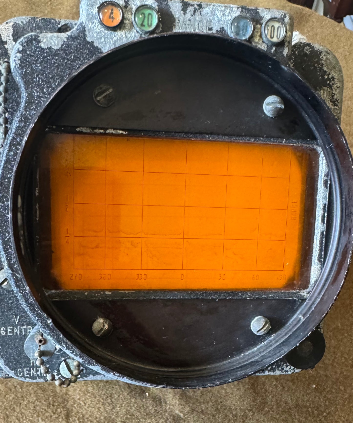 ASC-1 Repeater Indicator CW-55ACJ

Military radar / repeater display unit