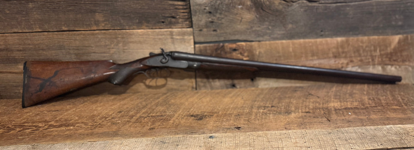 W Richard 12 Ga SxS-Antique!