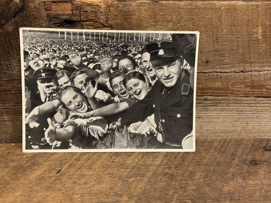 German WWII Original Propaganda Card