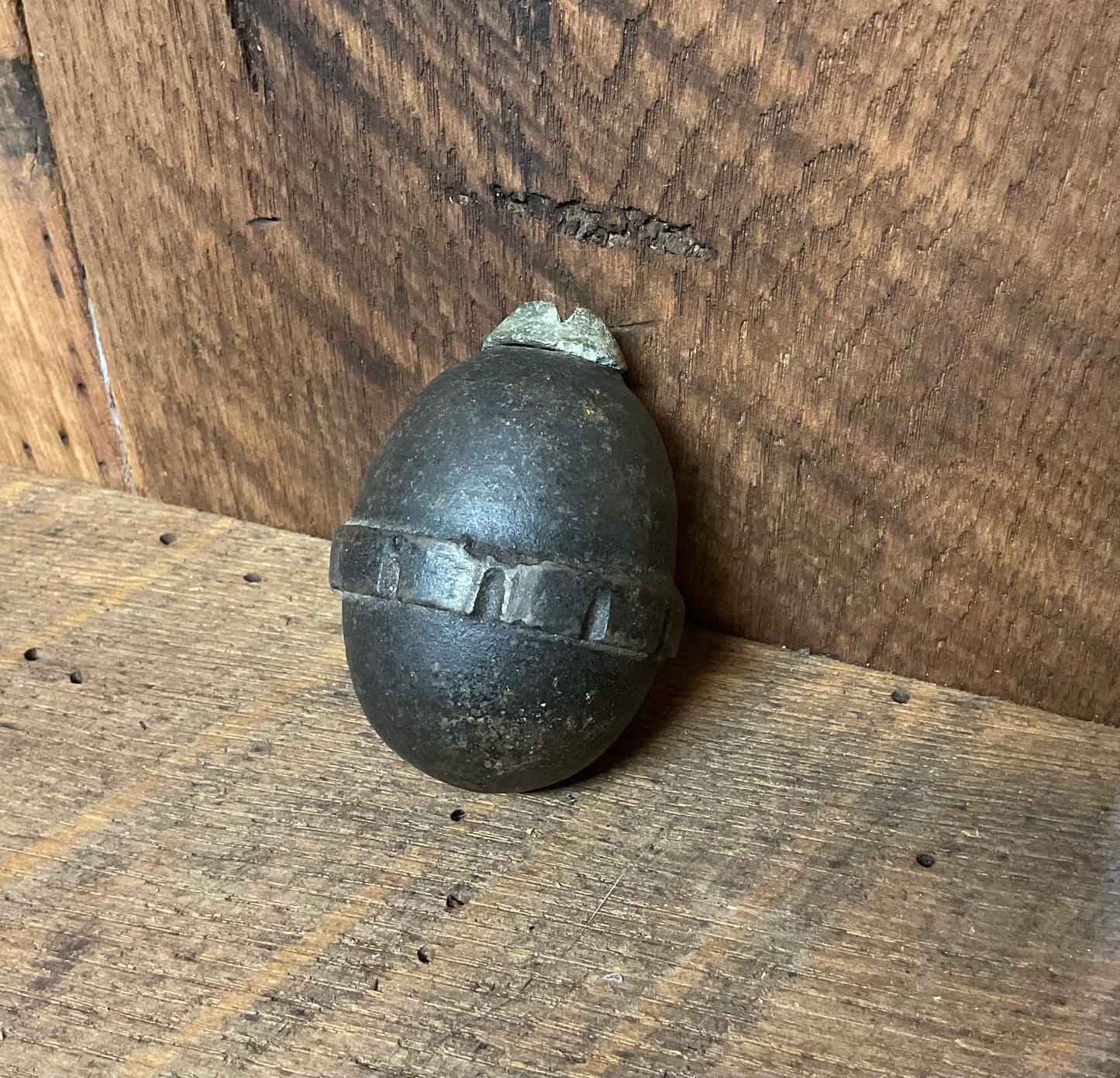 Inert German Model 17 “EGG” Grenade – Whiskey Rebellion Antiques