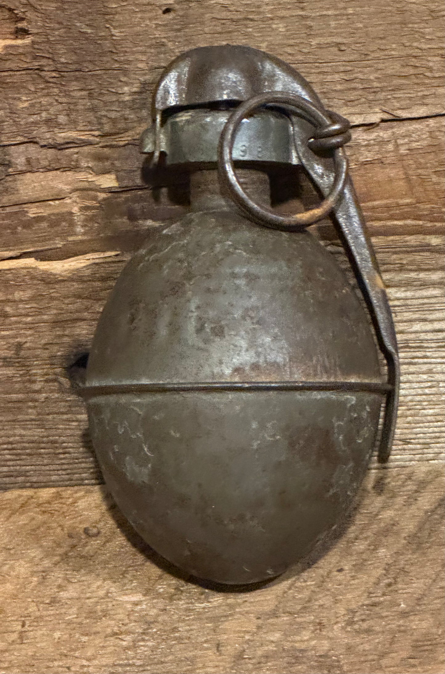 French WWI Egg Grenade Inert