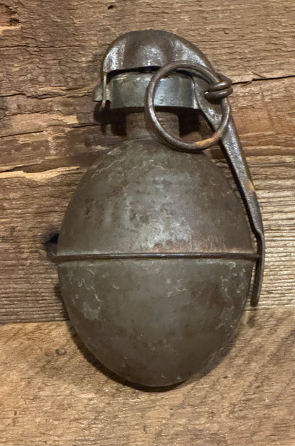 French WWI Egg Grenade Inert