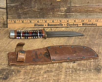 WWII Theatre Knife-Translucent Stripe