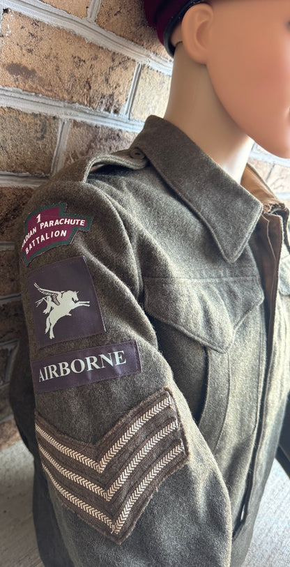 WWII Canadian Paratroopers Dress Uniform